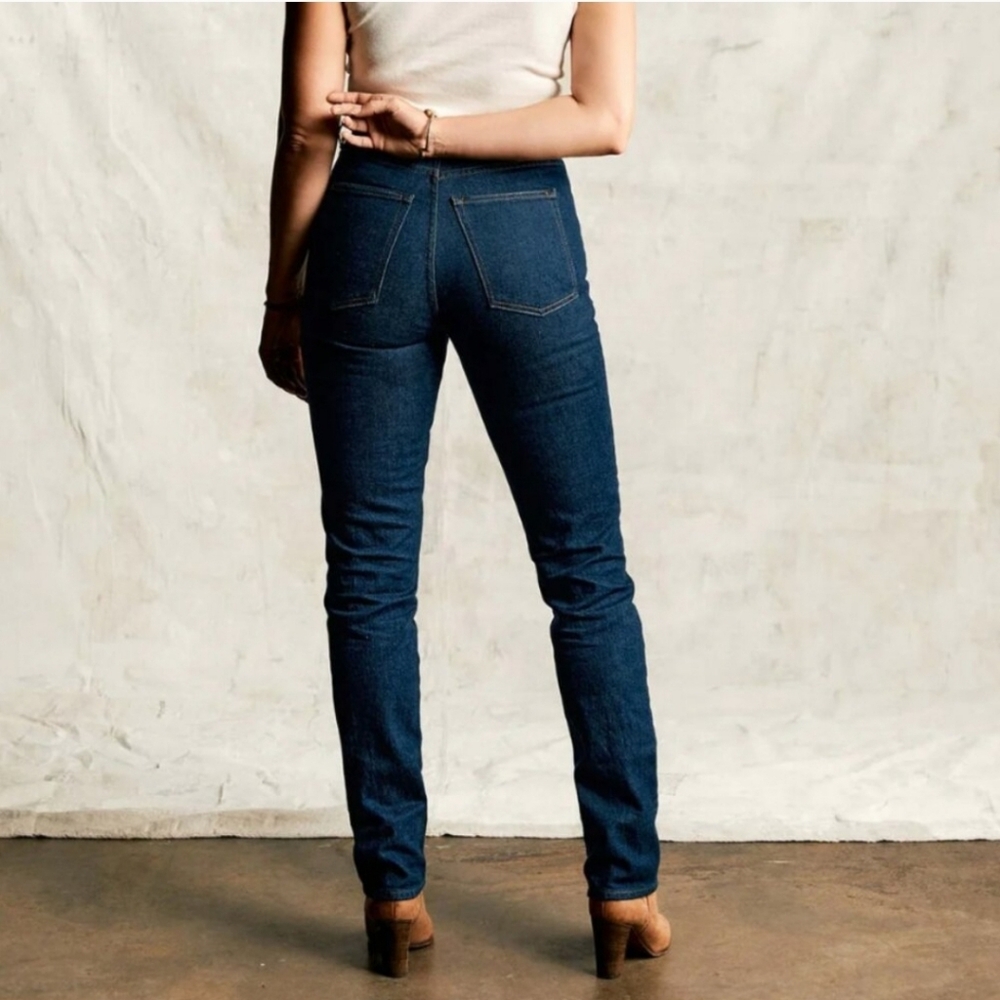 Imogene and Willie New Womens Dark Western‎ wash Raw Hem Straight Jeans 25